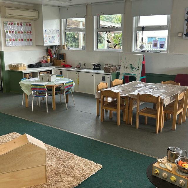 Inside the nursery at Clifton Upon Teme